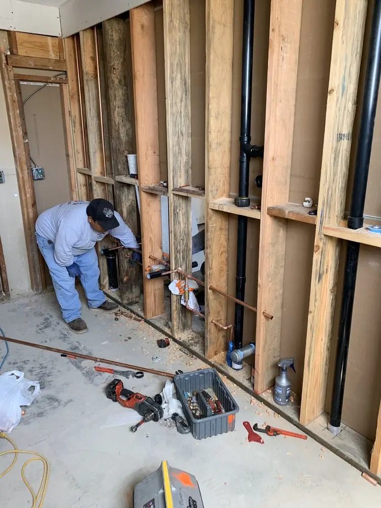 Commercial rough-in plumbing for Commercial Plumbing in Palm Beach Gardens